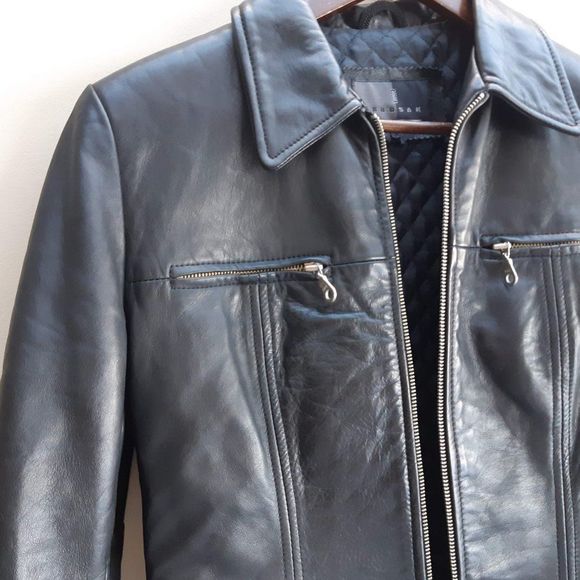 RUDSAK Black Leather Jacket - Picture 2 of 5